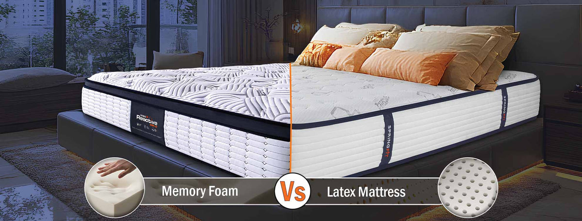 Memory Foam vs Latex Mattress