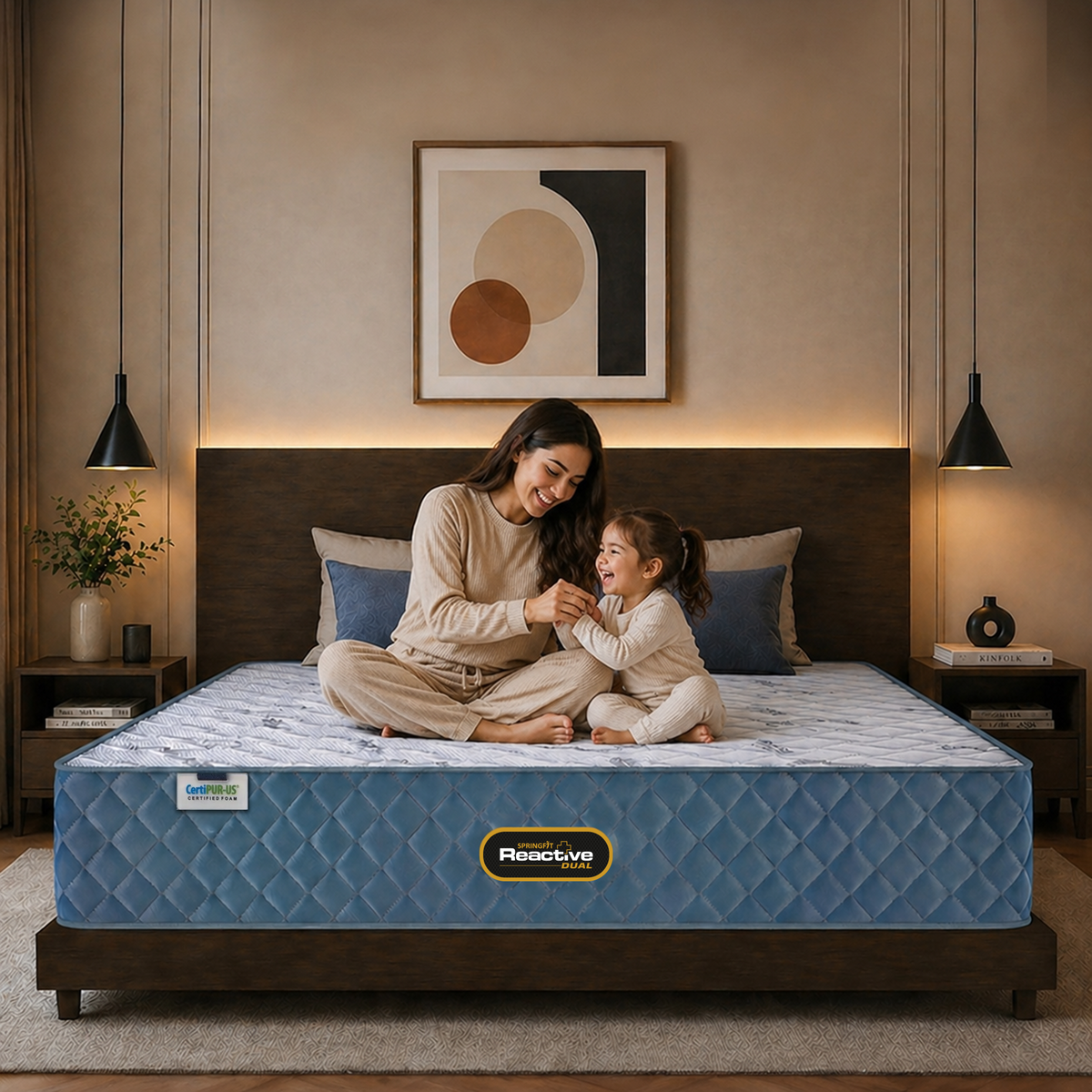 Reactive Dual Mattress